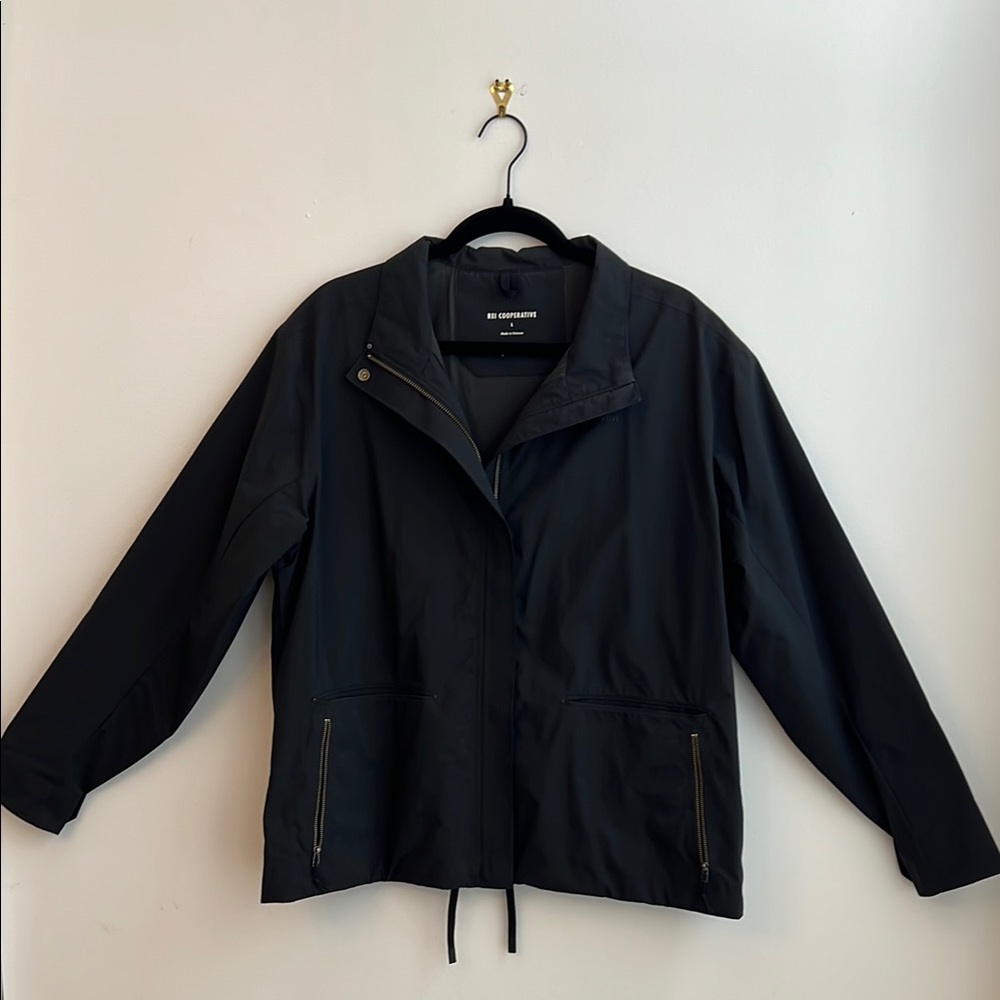 REI Out In It Gore-Tex Jacket - L - Black